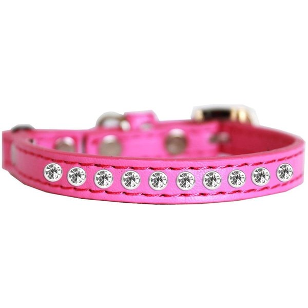Mirage Pet Products Clear Jewel Cat Safety CollarBright Pink Size 12 625-7 BPK12